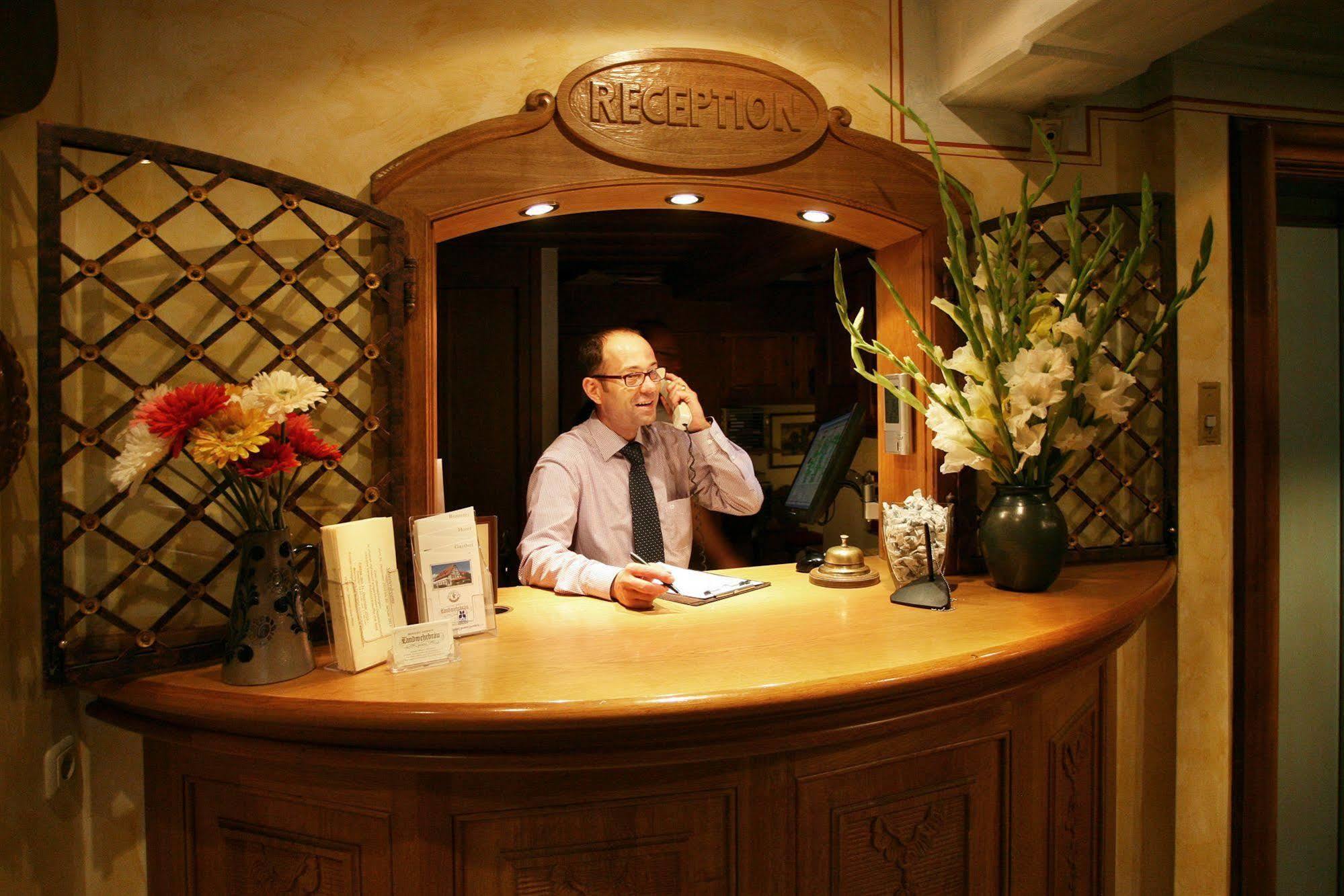 Reichelshofen Hotel Brauereigasthof Landwehr-Braeu מראה חיצוני תמונה